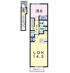 チェルシーの物件間取画像